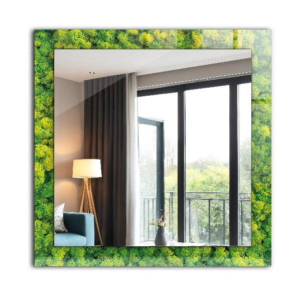 Tiskano ogledalo Gladek bel kamen