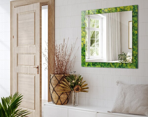 Tiskano ogledalo Gladek bel kamen