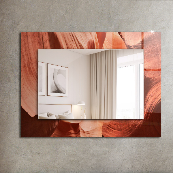 Ogledalo s potiskanim okvirjem Motivacijski vodnjak