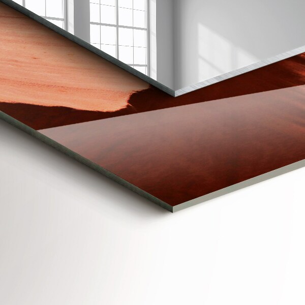 Ogledalo s potiskanim okvirjem Motivacijski vodnjak