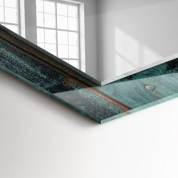 Okrasno ogledalo Obarvani tropski listi