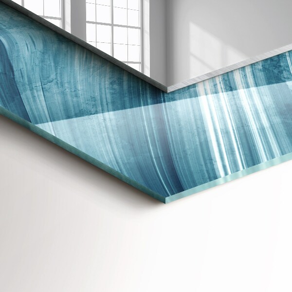 Tiskano ogledalo Kolibri in cvetje