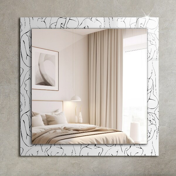 Tiskano ogledalo Abstraktna lava