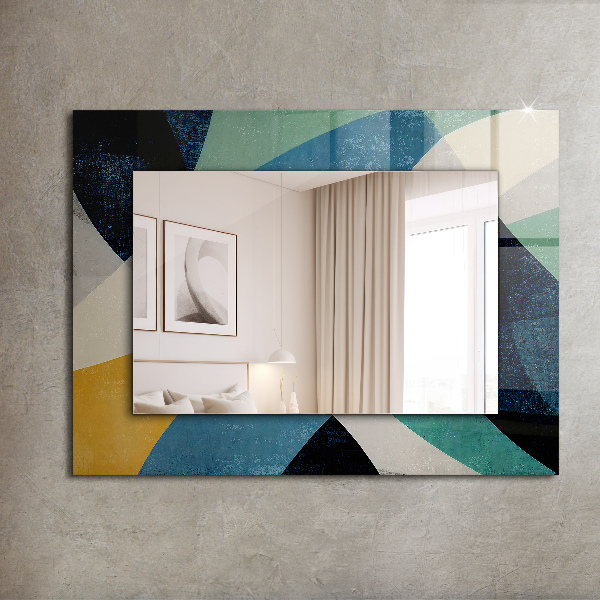 Ogledalo z okrasnim okvirjem Barvni motivi