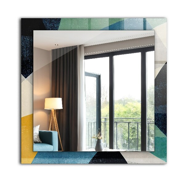 Ogledalo z okrasnim okvirjem Barvni motivi