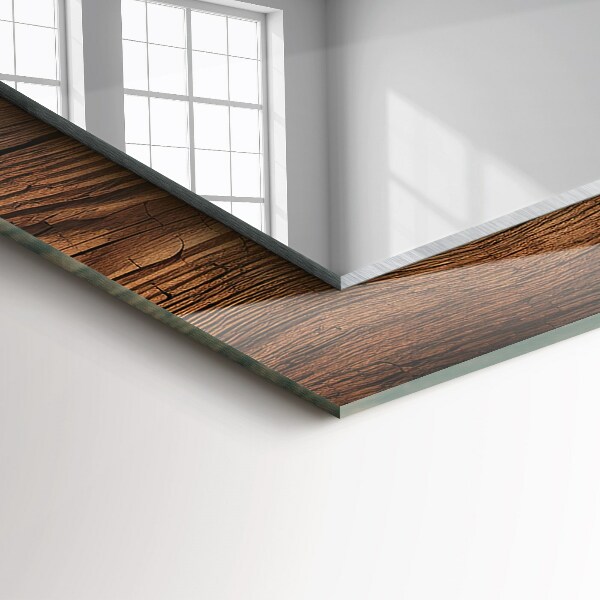 Ogledalo s potiskanim okvirjem Okvir iz kosti