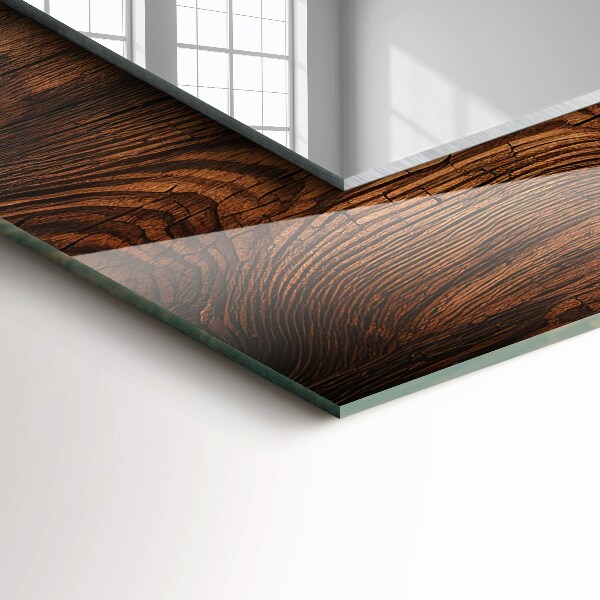 Ogledalo s potiskanim okvirjem Okvir iz kosti