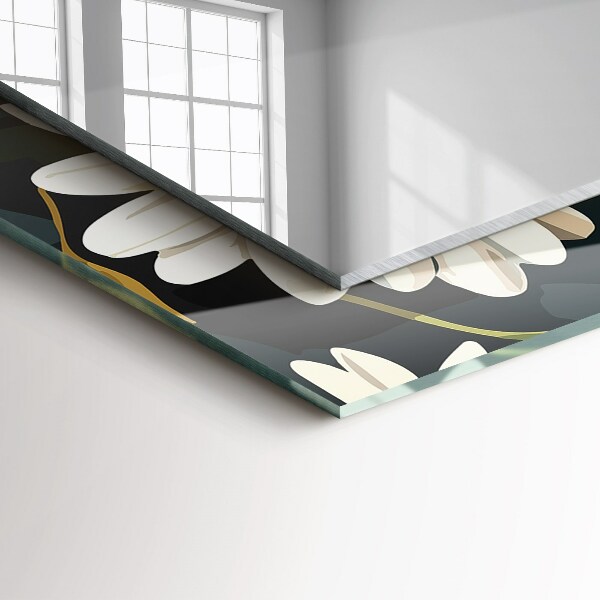 Tiskano ogledalo Megla Margherita bianca