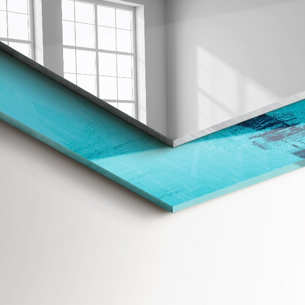 Tiskano ogledalo Astrata blue art