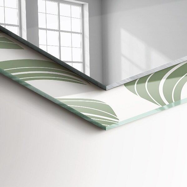 Dekorativno ogledalo Meglica Monstera