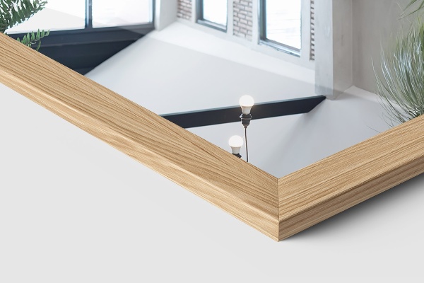 Hrastovo stoječe ogledalo 36x156 cm