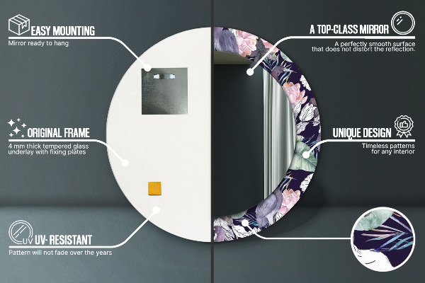 Okrasno ogledalo Caps Ptice