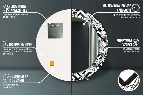 Okrasno ogledalo Hummingbird