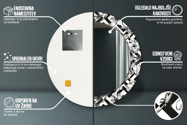 Okrasno ogledalo Hummingbird