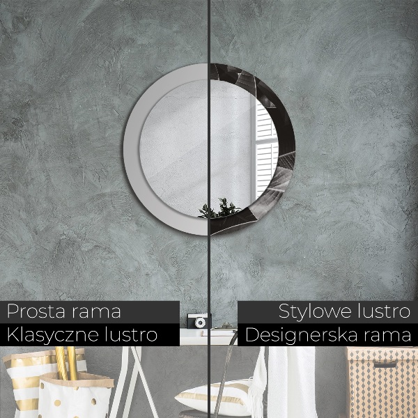 Ogledalo z okrasnim okvirjem Tropske palme