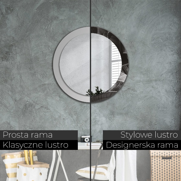 Ogledalo z okrasnim okvirjem Tropske palme