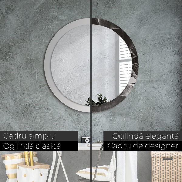 Ogledalo z okrasnim okvirjem Tropske palme