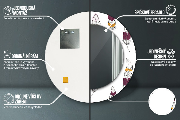 Tiskano ogledalo Perje