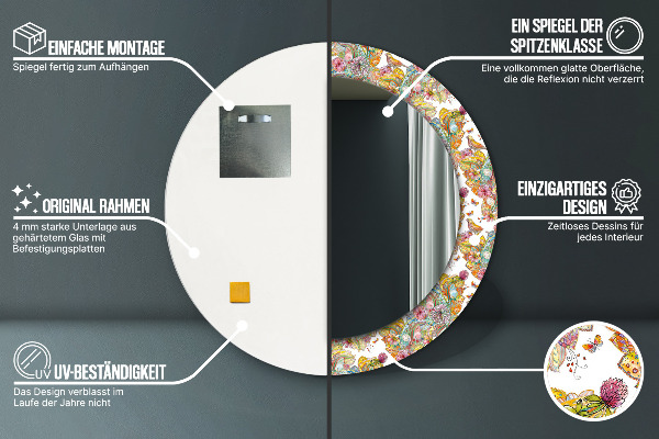 Okrasno ogledalo Sanje o deželi pravljic