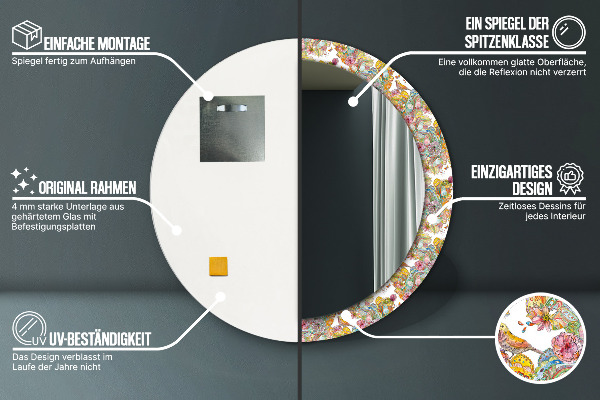 Okrasno ogledalo Sanje o deželi pravljic