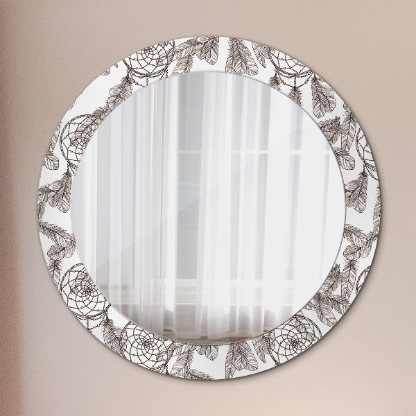 Okrasno ogledalo Dreamcatcher perje