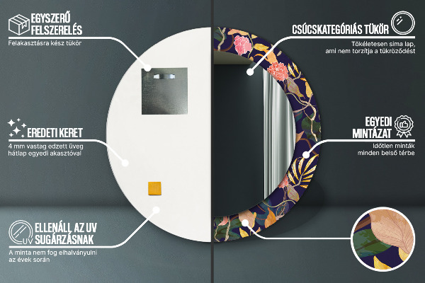 Tiskano ogledalo Akvarelne rastline