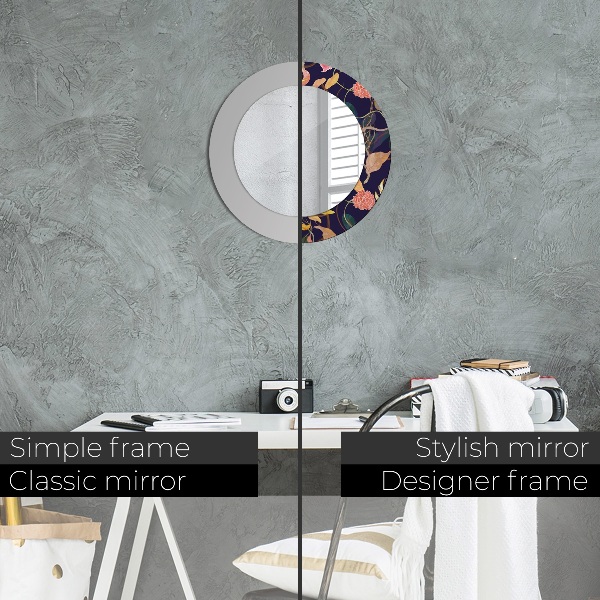 Tiskano ogledalo Akvarelne rastline