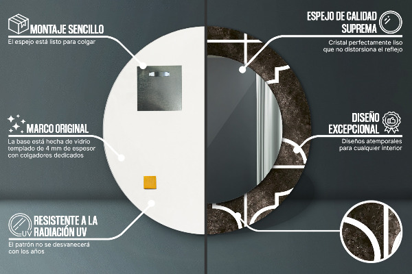 Dekorativno ogledalo Starinske ploščice