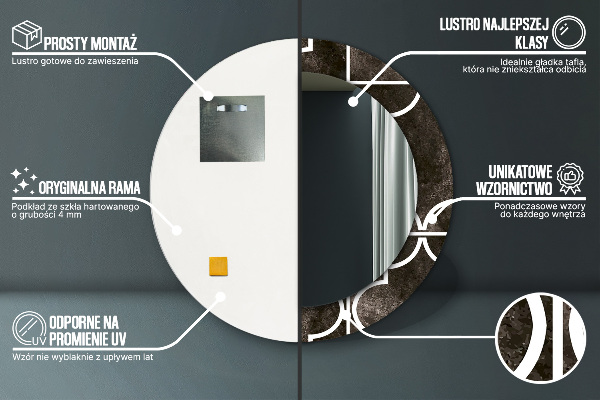 Dekorativno ogledalo Starinske ploščice