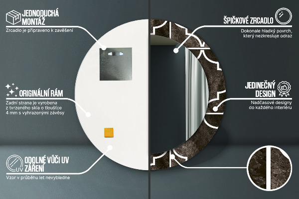 Dekorativno ogledalo Starinske ploščice