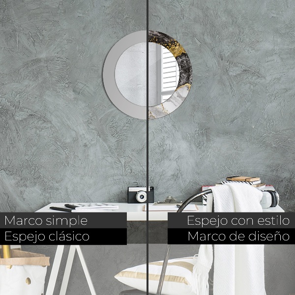 Okrasno ogledalo Marmor in zlato