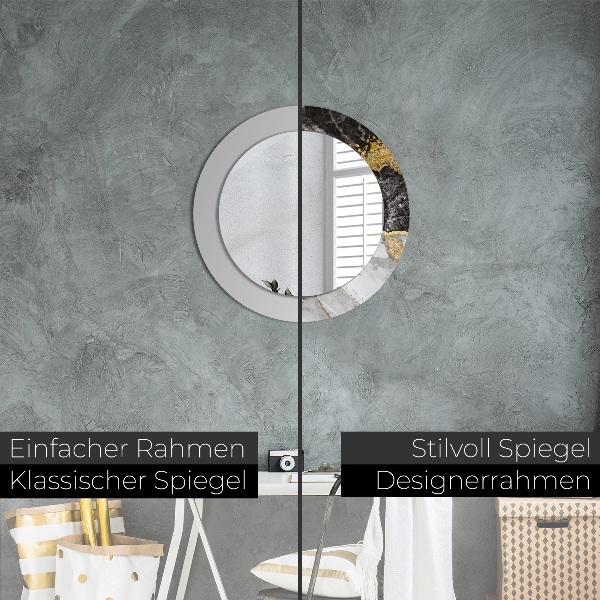 Okrasno ogledalo Marmor in zlato