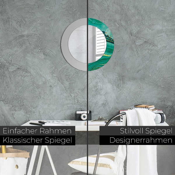 Tiskano ogledalo Agat Jaspis Marmor