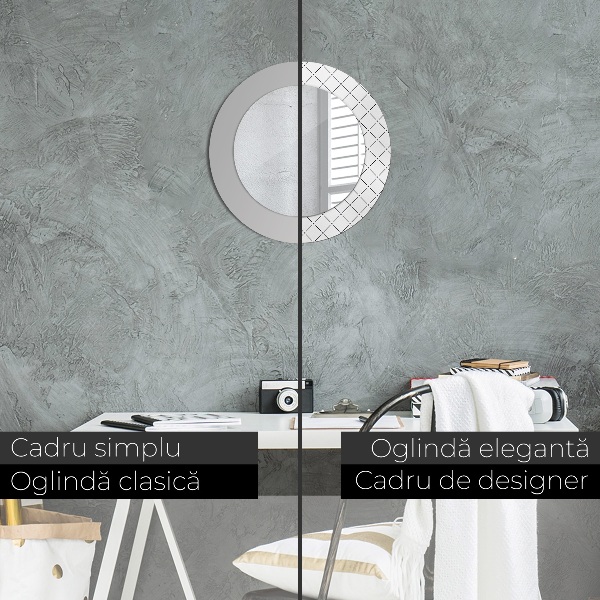 Dekorativno ogledalo Prečne črte