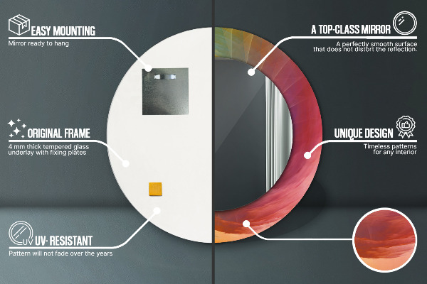 Okrasno ogledalo Hipnotična spirala