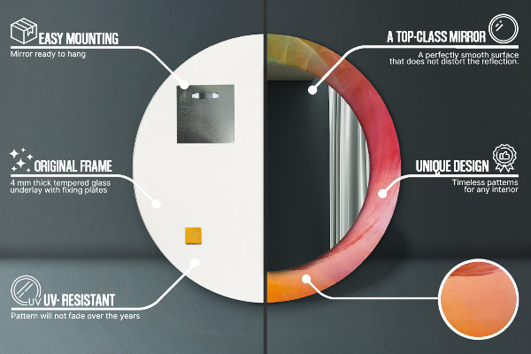 Okrasno ogledalo Hipnotična spirala