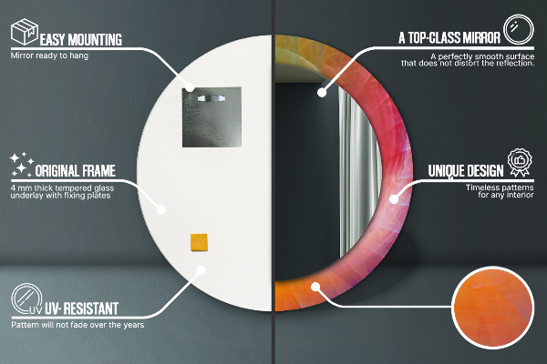 Okrasno ogledalo Hipnotična spirala