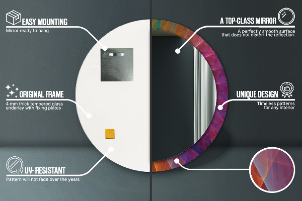 Okrasno ogledalo Hipnotična spirala