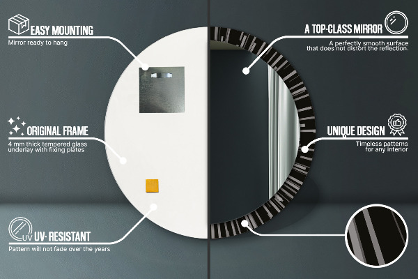 Okrasno ogledalo Sijajna sestava