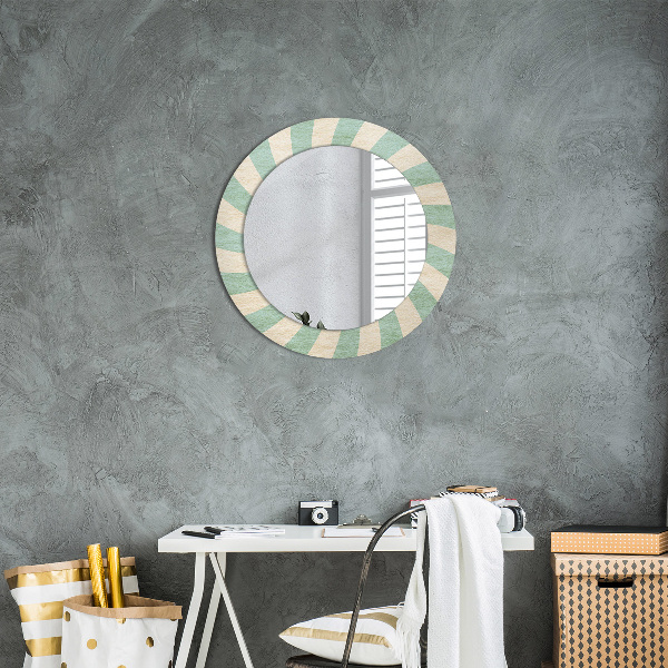 Dekorativno ogledalo Retro pastelni vzorec
