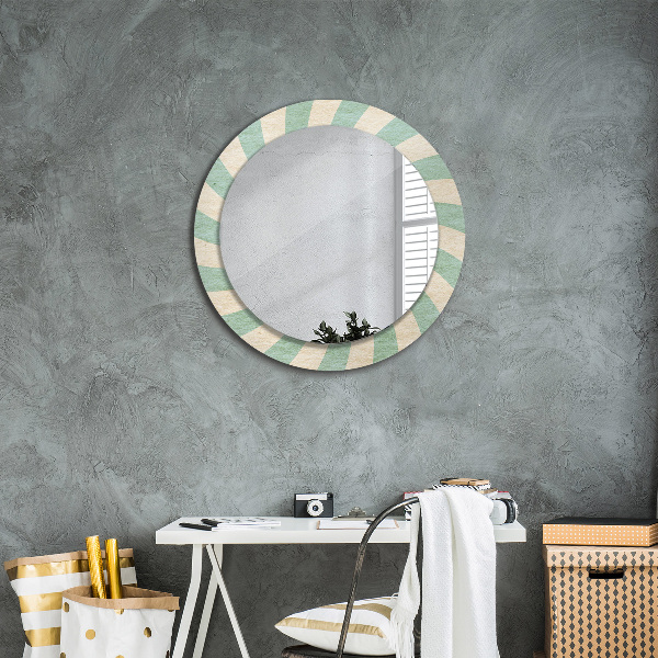 Dekorativno ogledalo Retro pastelni vzorec