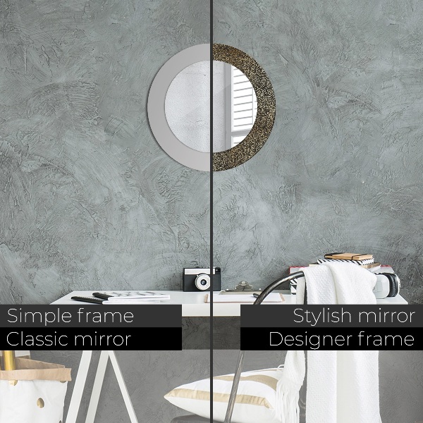 Okrasno ogledalo Zlati okraski