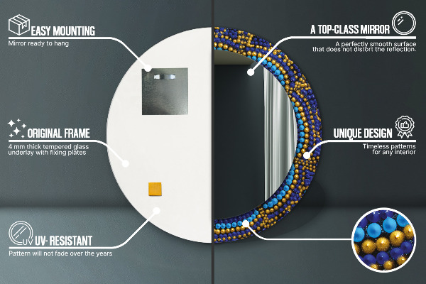 Dekorativno ogledalo Dekorativna kompozicija