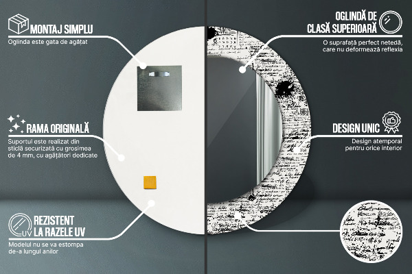 Dekorativno ogledalo Predloga