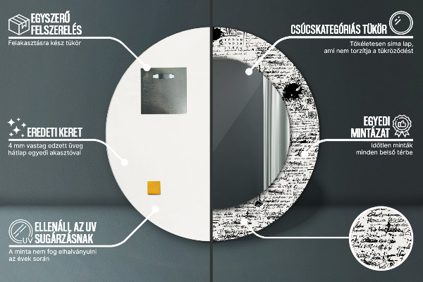 Dekorativno ogledalo Predloga