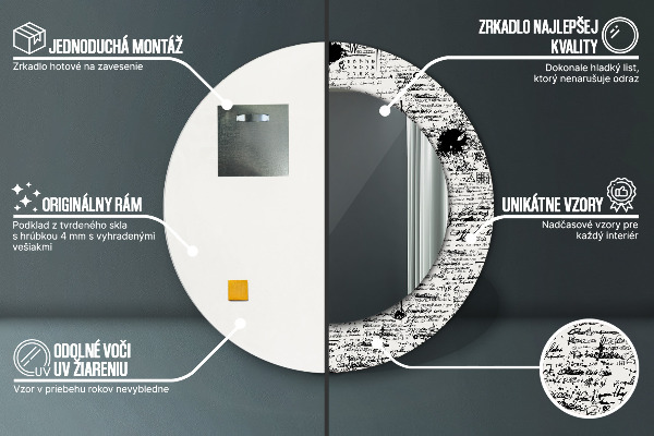 Dekorativno ogledalo Predloga