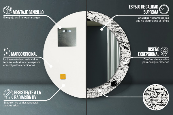 Dekorativno ogledalo Predloga