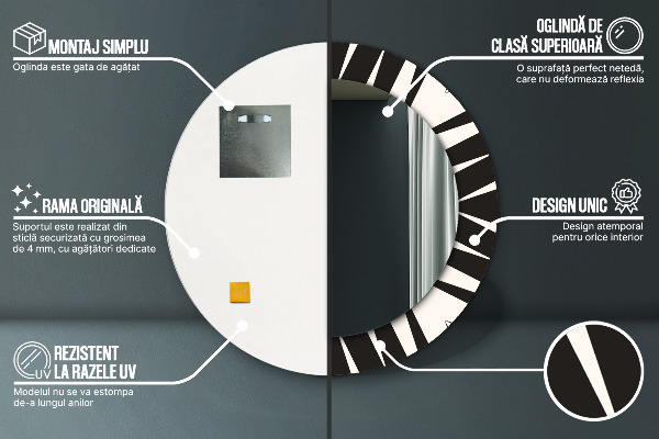 Okrasno ogledalo Geometrija abstrakcije