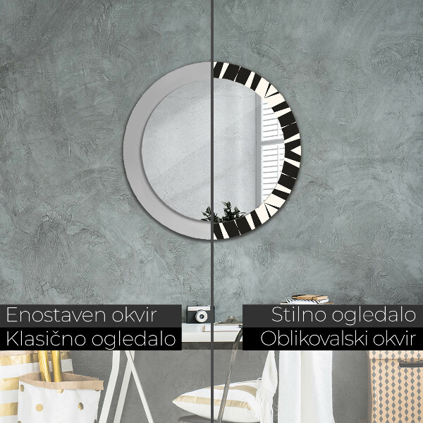 Okrasno ogledalo Geometrija abstrakcije