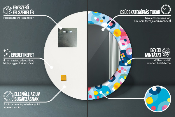 Dekorativno ogledalo Barvito trnje